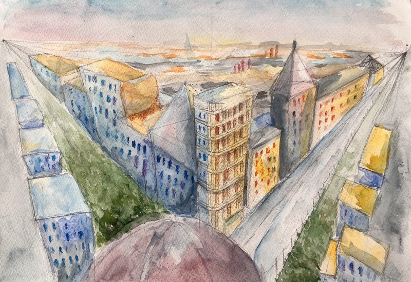 ольга. москва. город глазами 11-14